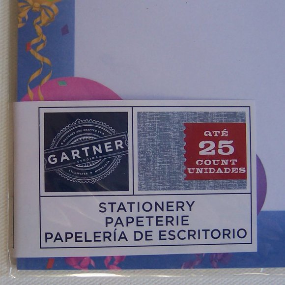 GARTNER STUDIOS Party Balloons Paper (25 sheets) - Picture 3 of 4